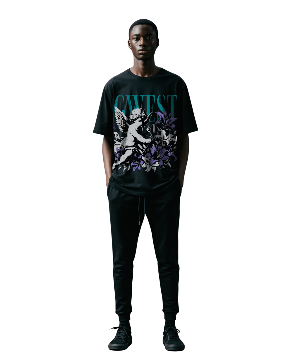 G West Vintage Seraph Men's Oversized T-Shirt - G West