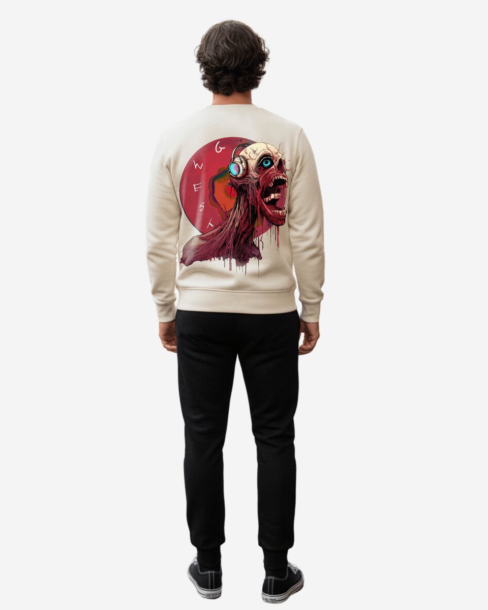G West Vinyl Zombie Heavy Premium Crewneck - G West