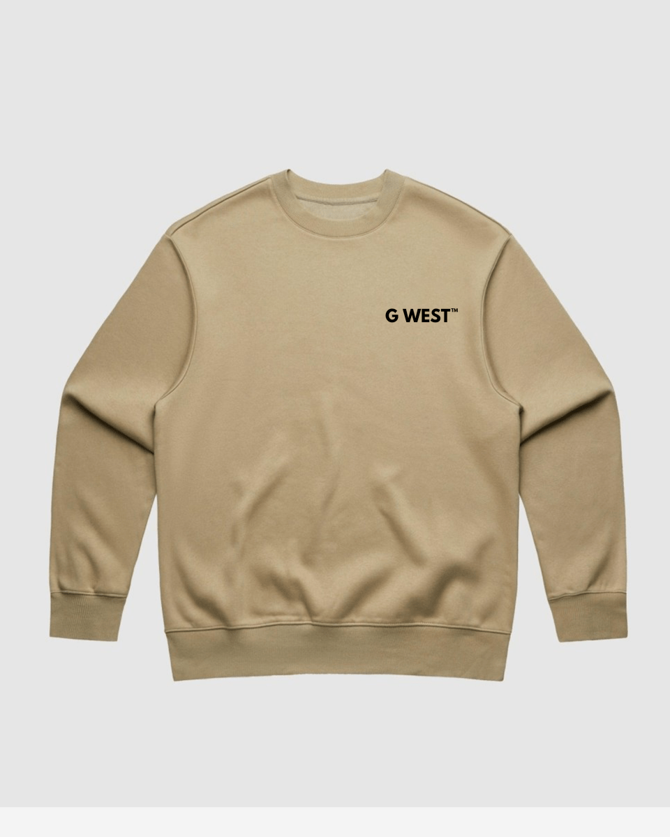 G West Vinyl Zombie Heavy Premium Crewneck - G West