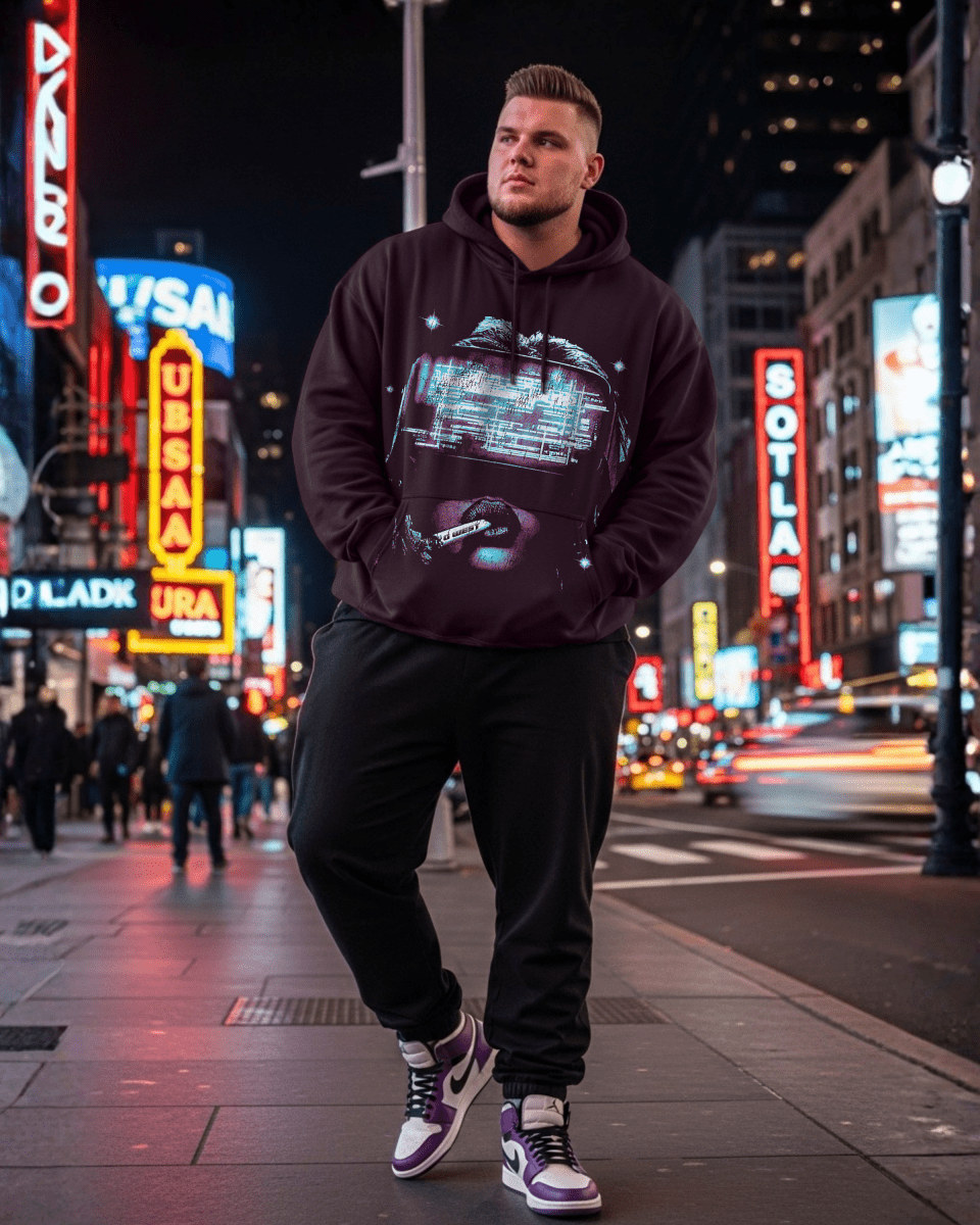 G West Vission Of Tomorrow Big And Tall Hoodie - G West