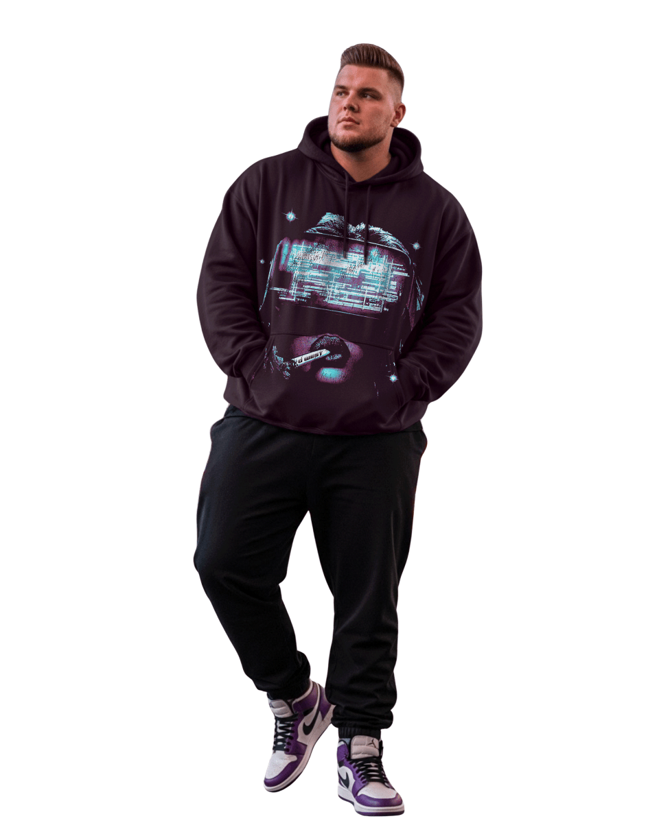 G West Vission Of Tomorrow Big And Tall Hoodie - G West