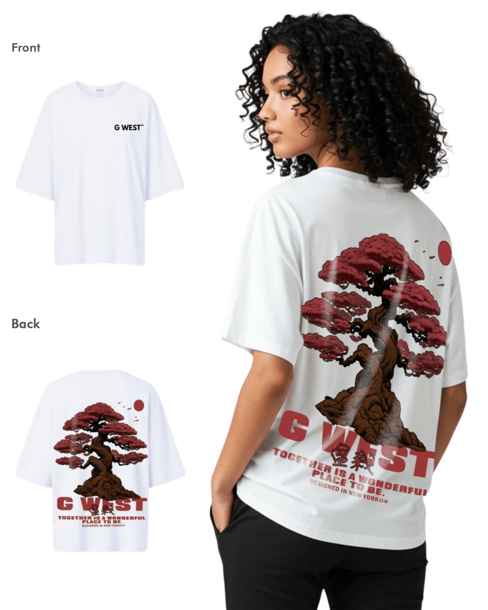 G West Womens Oversized Bonsai Tee - G West