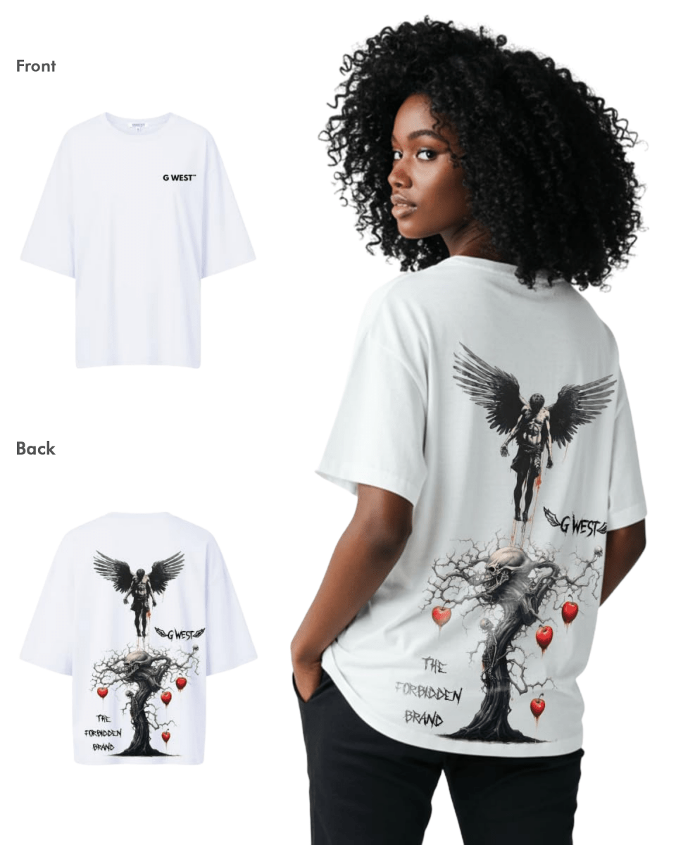 G West Womens Oversized Forbidden Brand Tee - G West