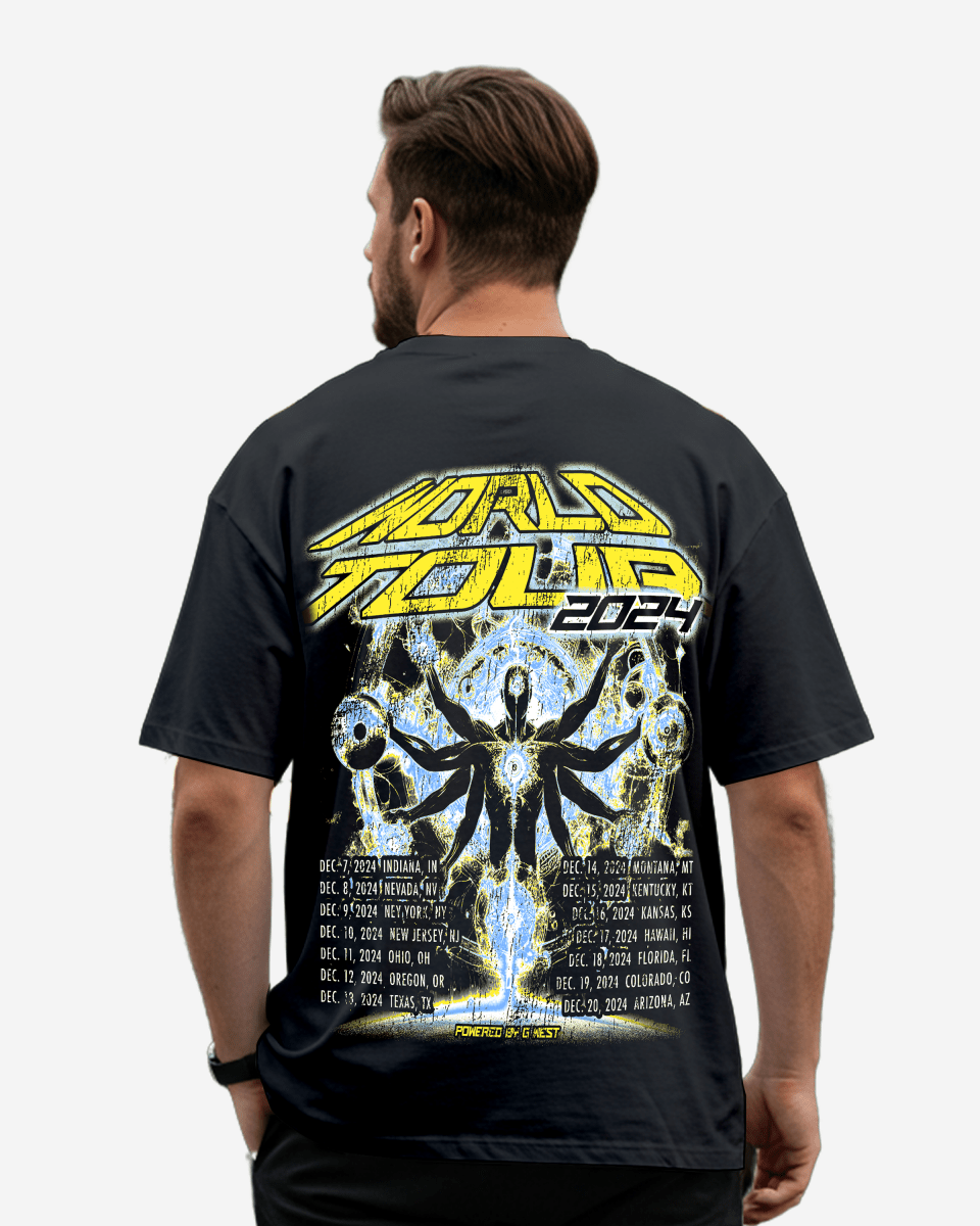 G West World is Yours Black Tee Big and Tall - G West