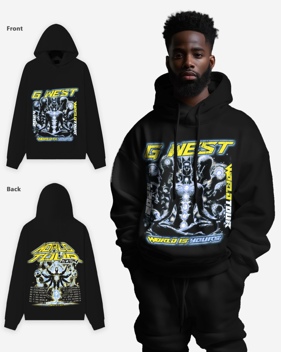 G West World is Yours Oversize Hoodie - G West