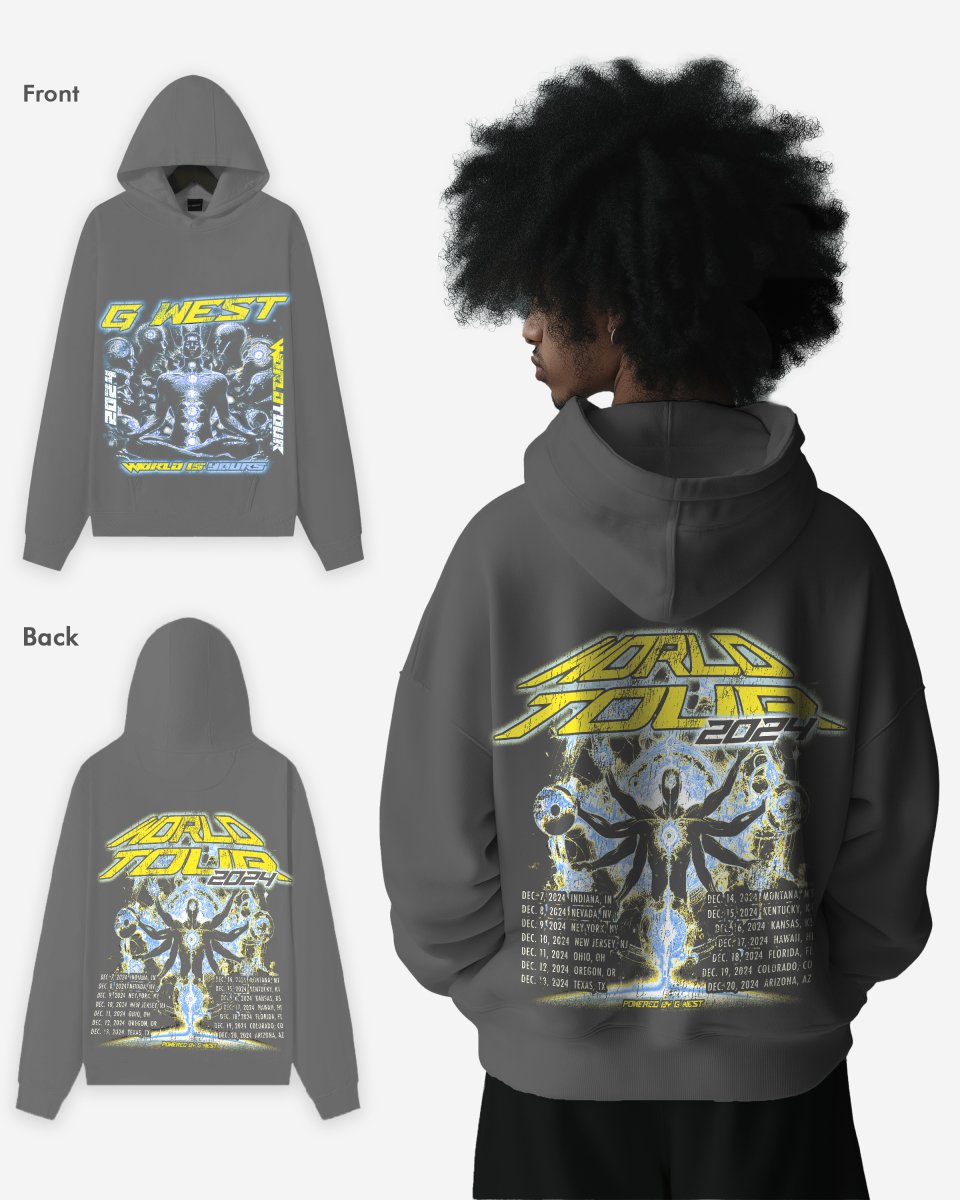 G West World is Yours Oversize Hoodie - G West