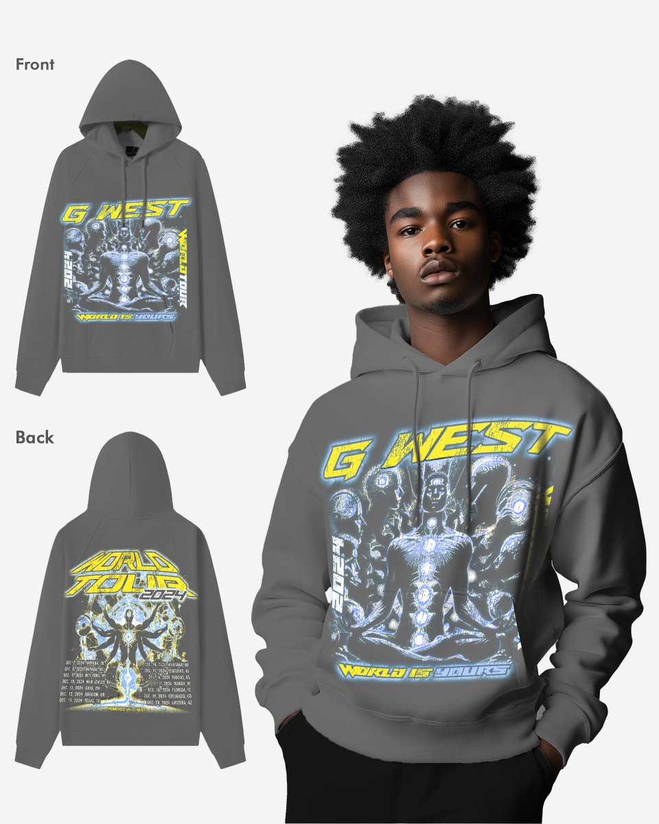 G West World is Yours Oversize Hoodie - G West