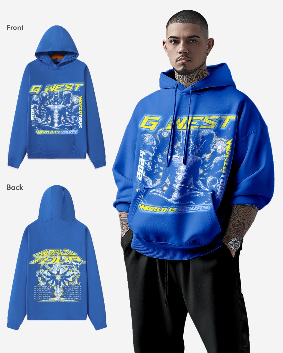 G West World is Yours Oversize Hoodie - G West