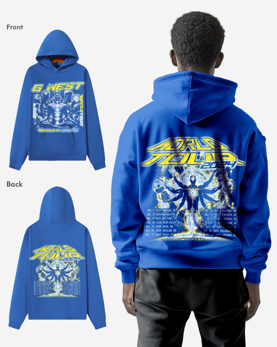 G West World is Yours Oversize Hoodie - G West