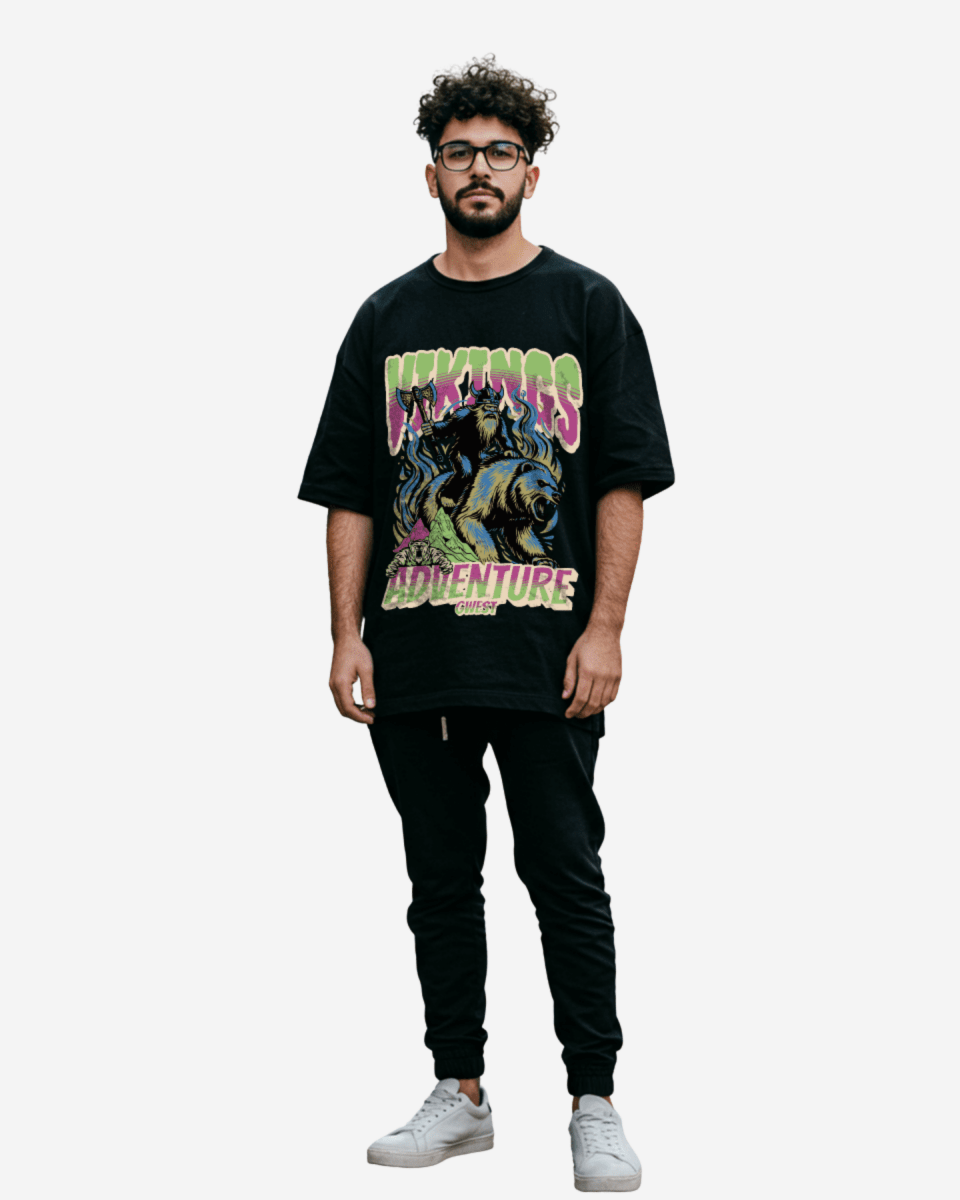 Grizzly Bear Oversized T-Shirt - G West