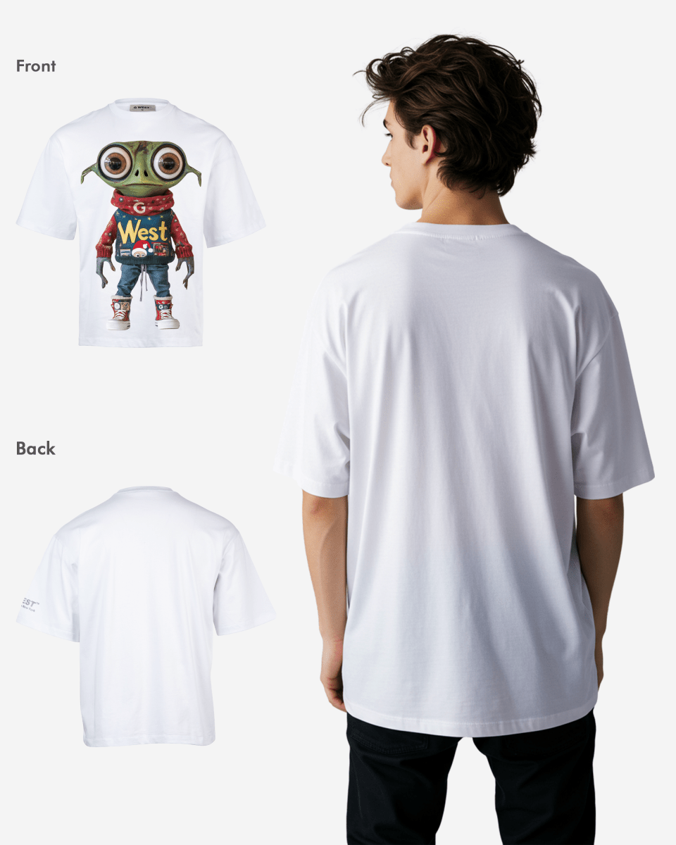 Grumpy Claus Oversized T-Shirt - G West