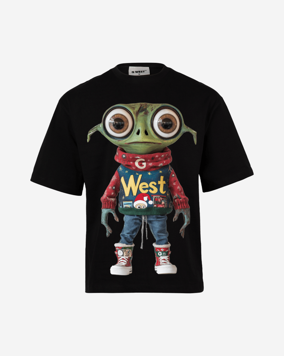 Grumpy Claus Oversized T-Shirt - G West