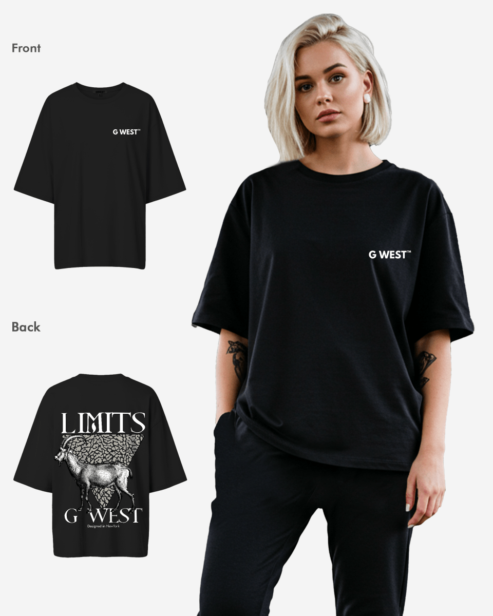 Gwest Greatest Of All Time Oversized Tee - WOMEN - G West