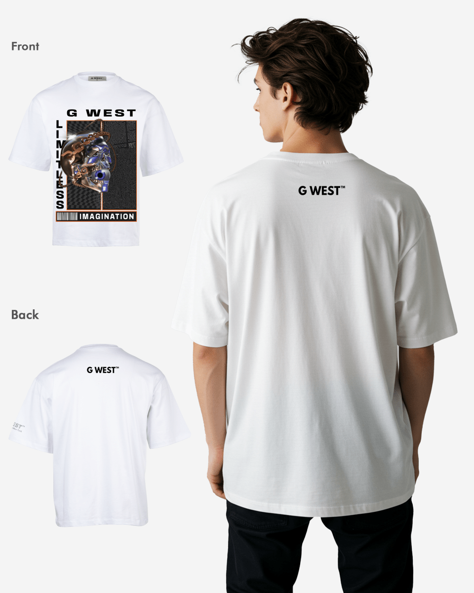 GWEST LIMITLESS OVERSIZED TSHIRTS GWROJMT1 - G West