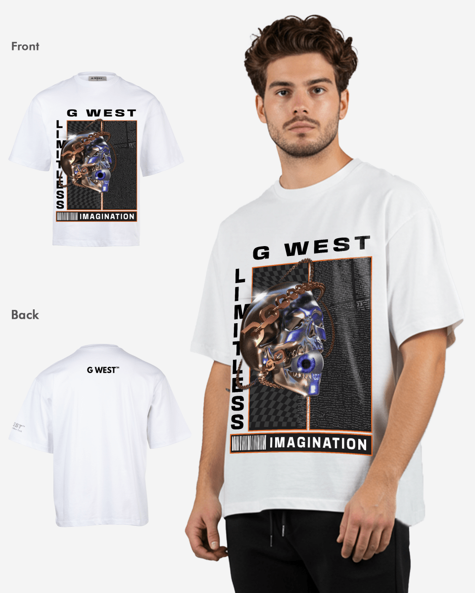 GWEST LIMITLESS OVERSIZED TSHIRTS GWROJMT1 - G West