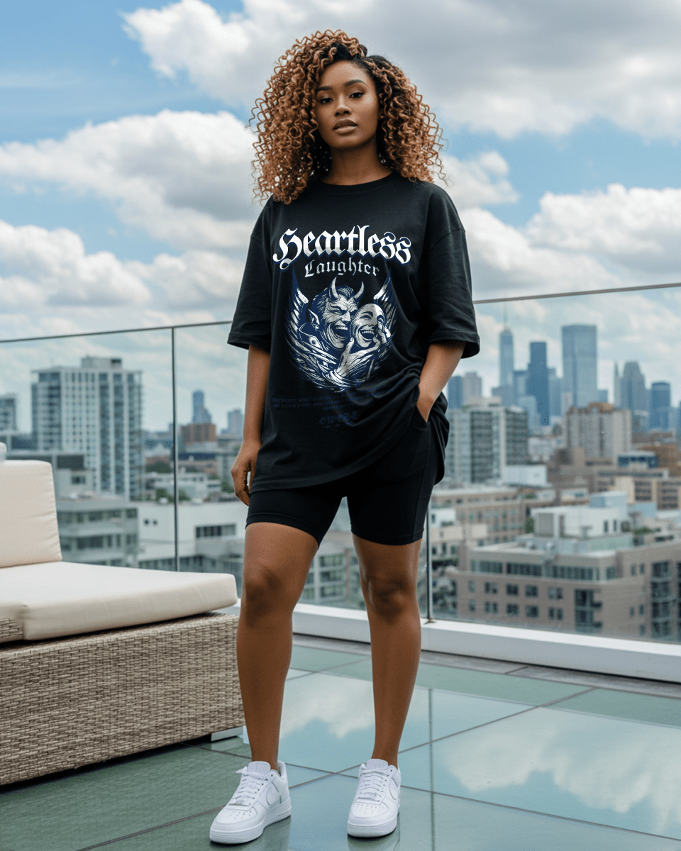 Heartless Laughter Oversized T-Shirt - G West