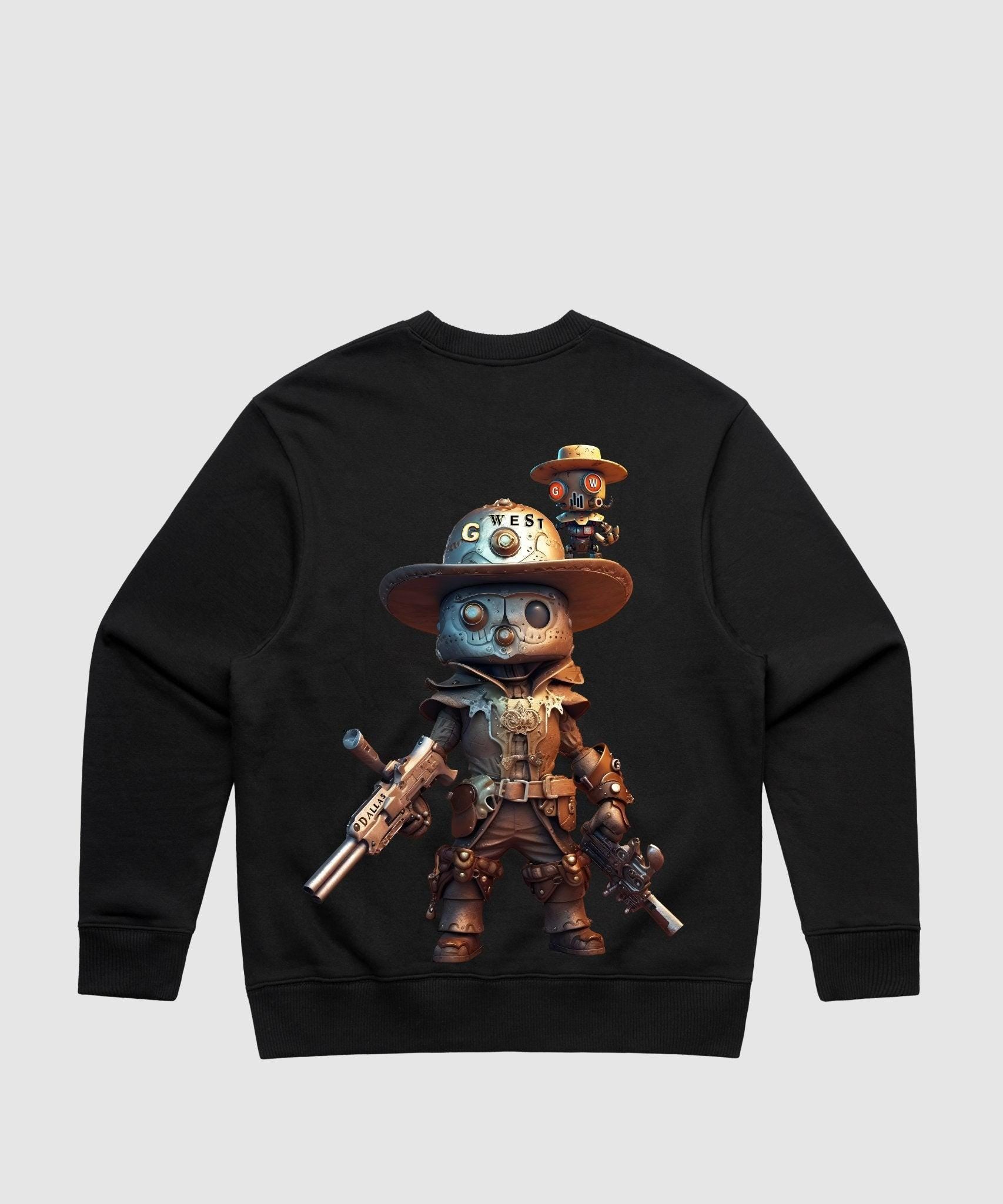 G WEST DALLAS COWBOY HEAVY PREMIUM CREWNECK - 6 COLORS - G West