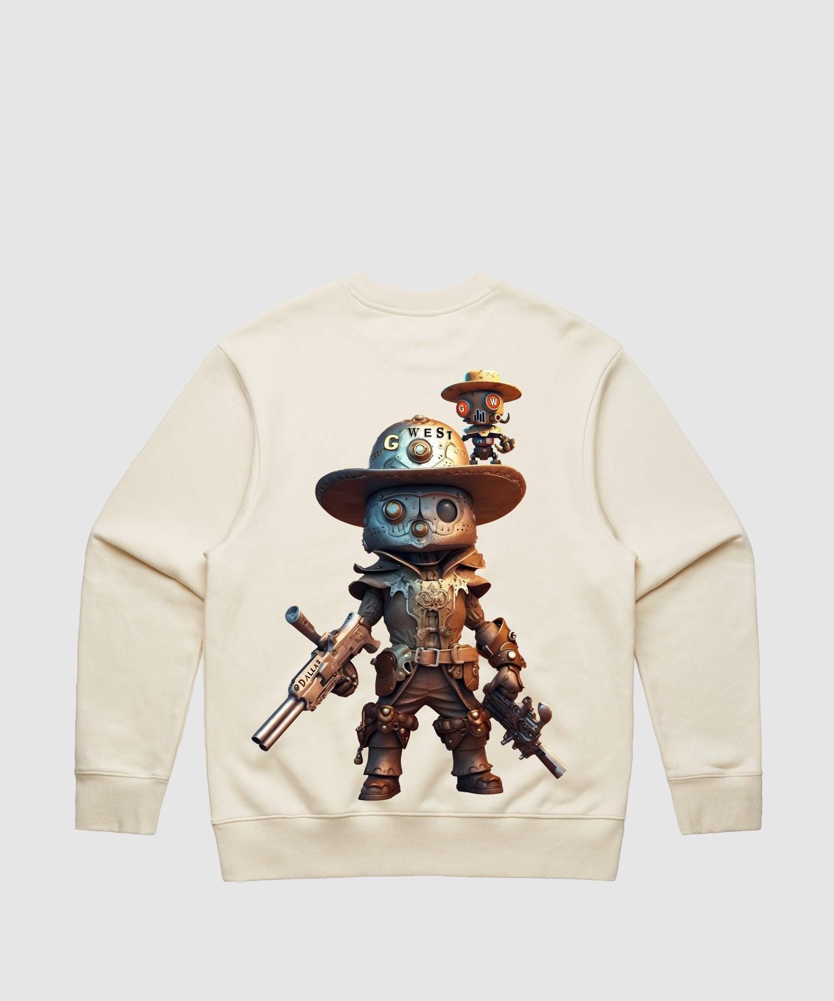 G WEST DALLAS COWBOY HEAVY PREMIUM CREWNECK - 6 COLORS - G West