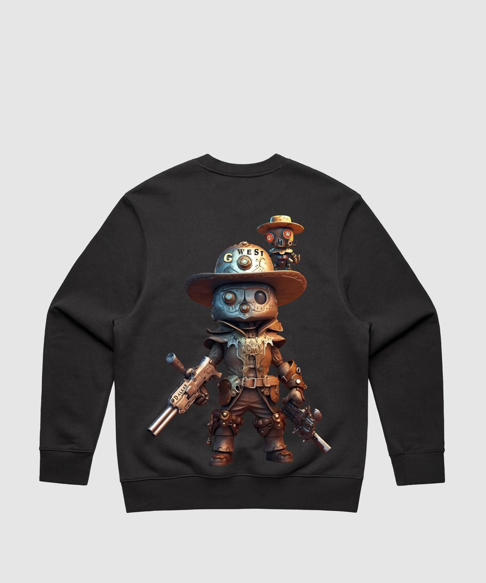 G WEST DALLAS COWBOY HEAVY PREMIUM CREWNECK - 6 COLORS - G West