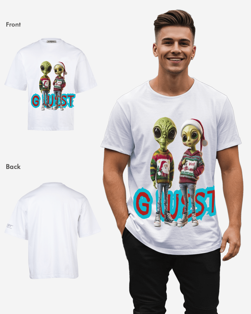 Interstellar Christmas Oversized Tshirt - G West