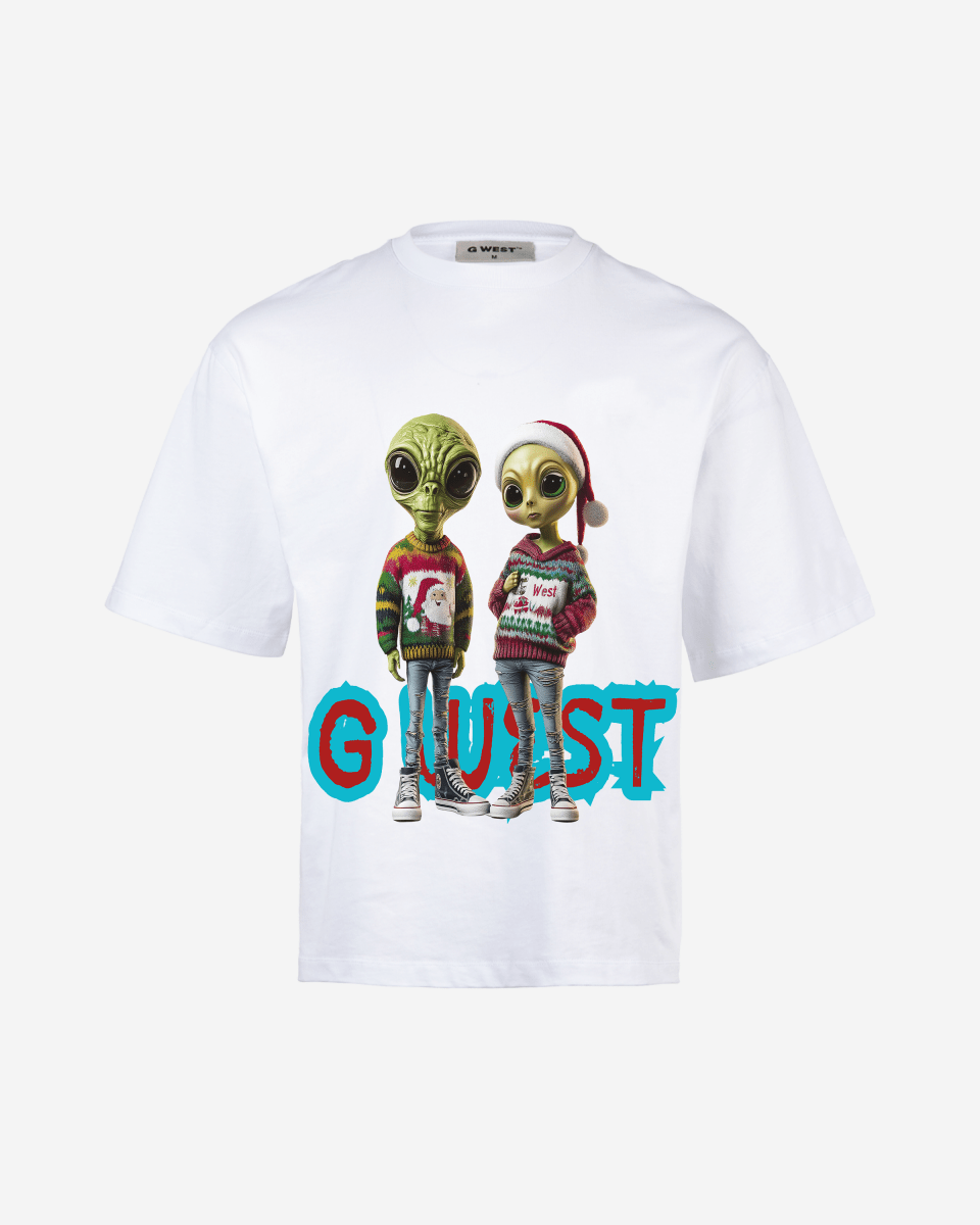 Interstellar Christmas Oversized Tshirt - G West