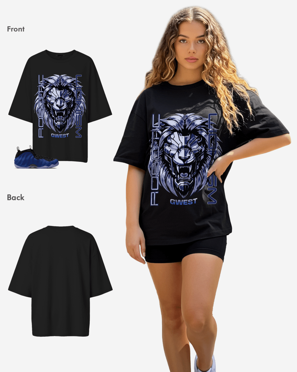 Lionism Robotic Oversized T-Shirt - G West
