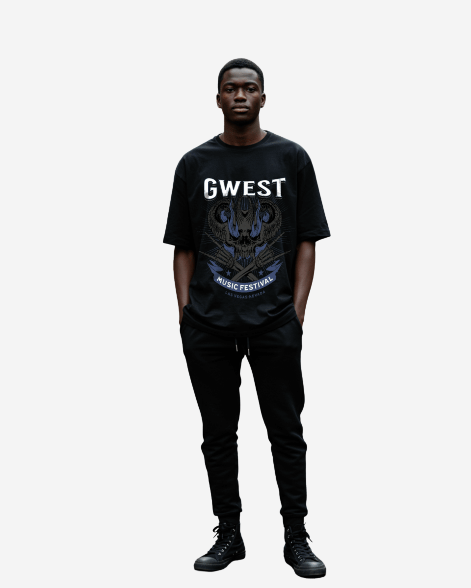 Music Festival Oversized T-Shirt - G West