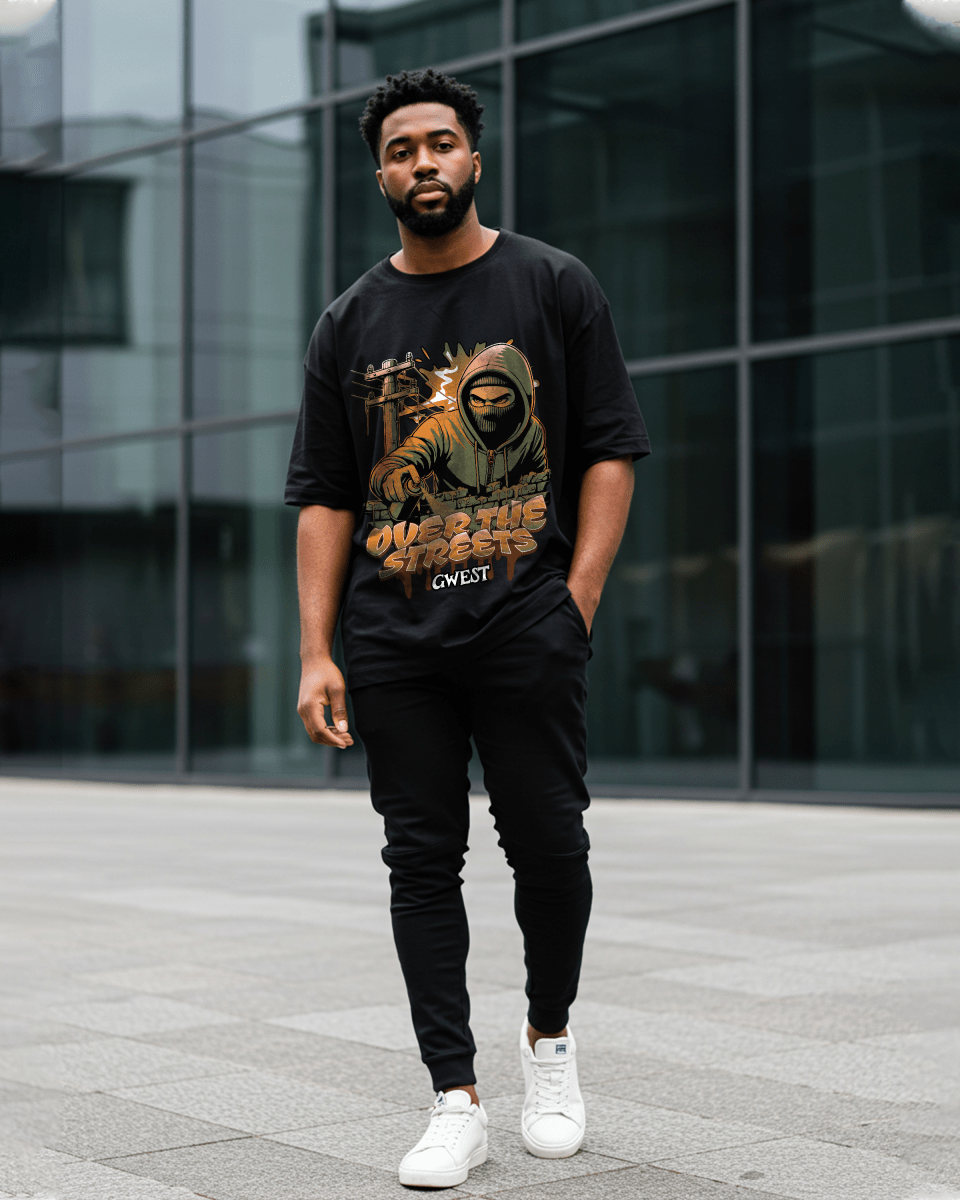 Over The Streets Oversized T-Shirt - G West