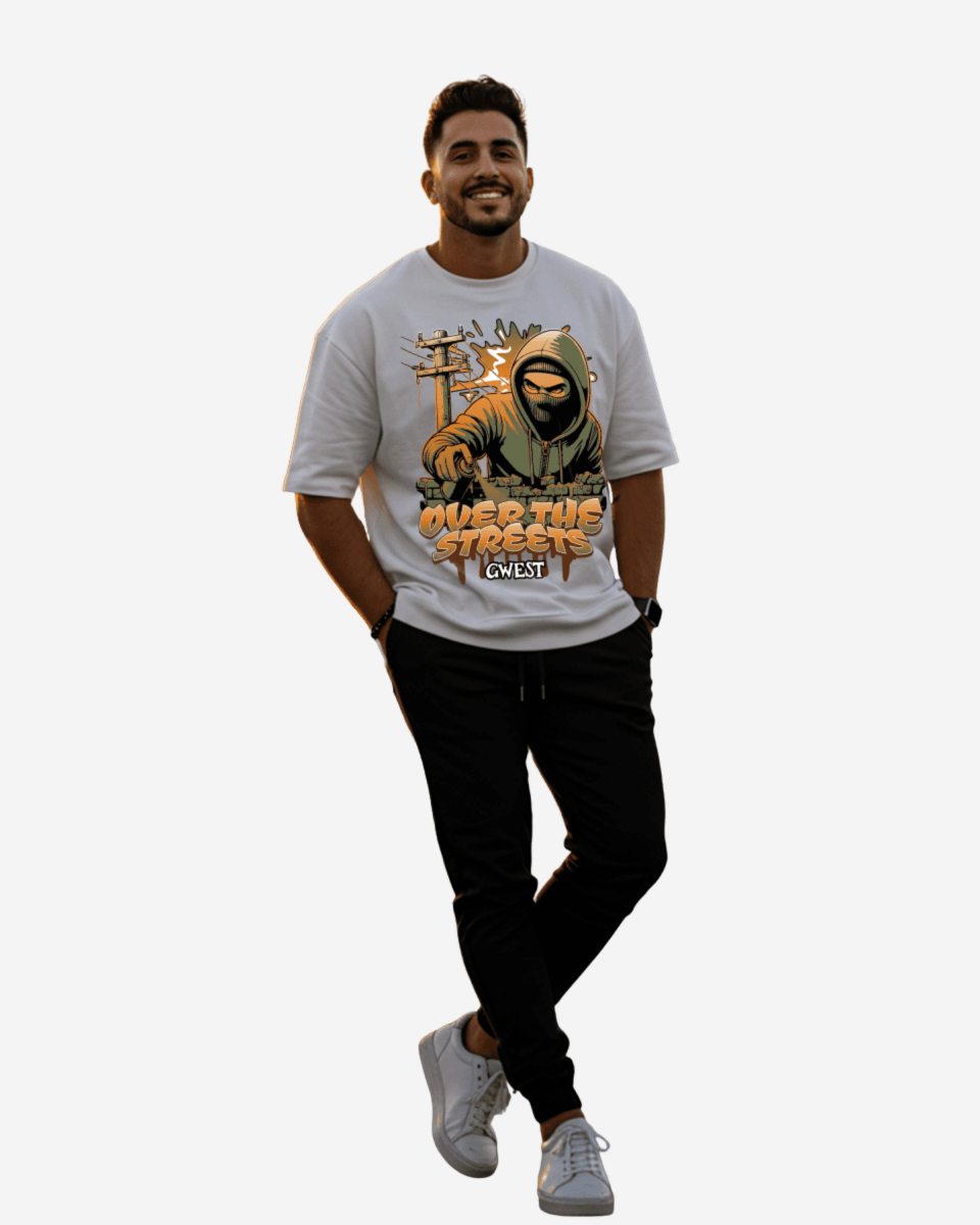 Over The Streets Oversized T-Shirt - G West