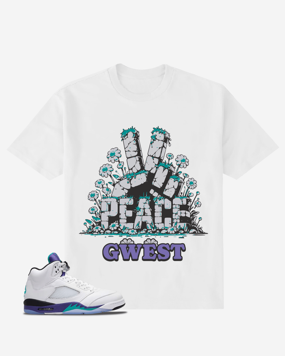Peace No More Fight Oversized T-Shirt - G West