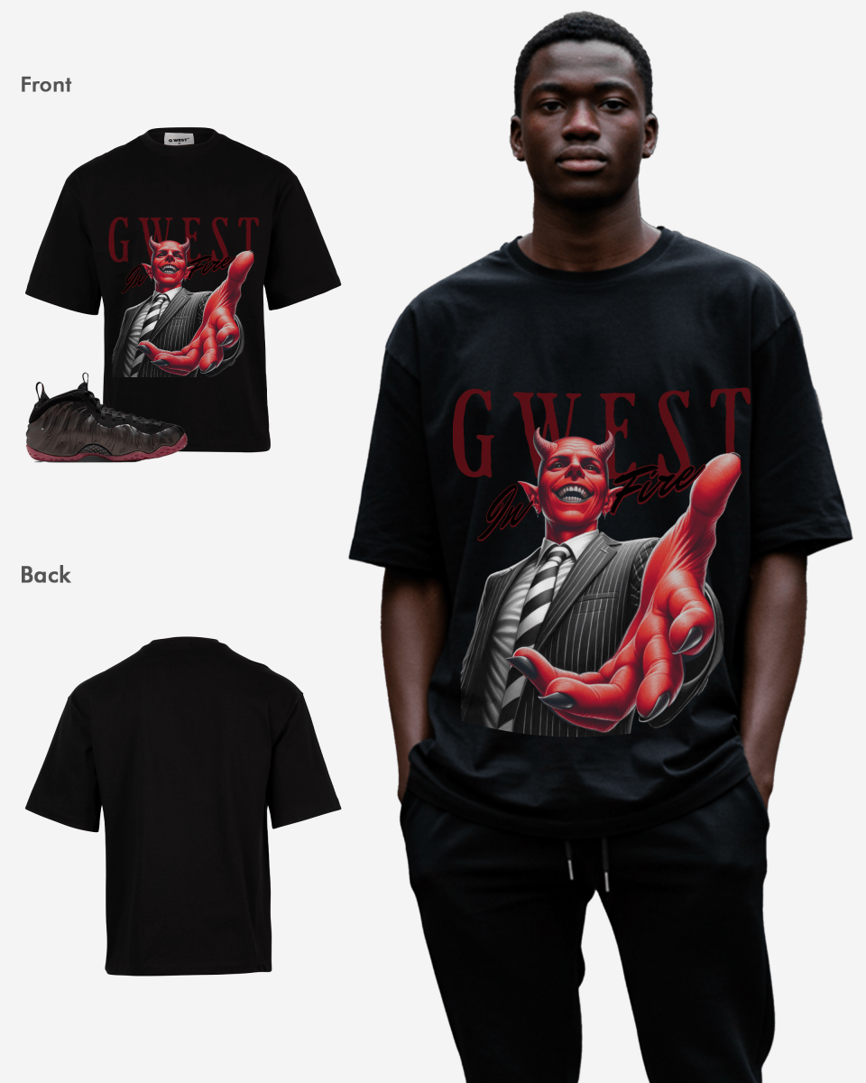 Playing With Fire Oversized T-Shirt - G West