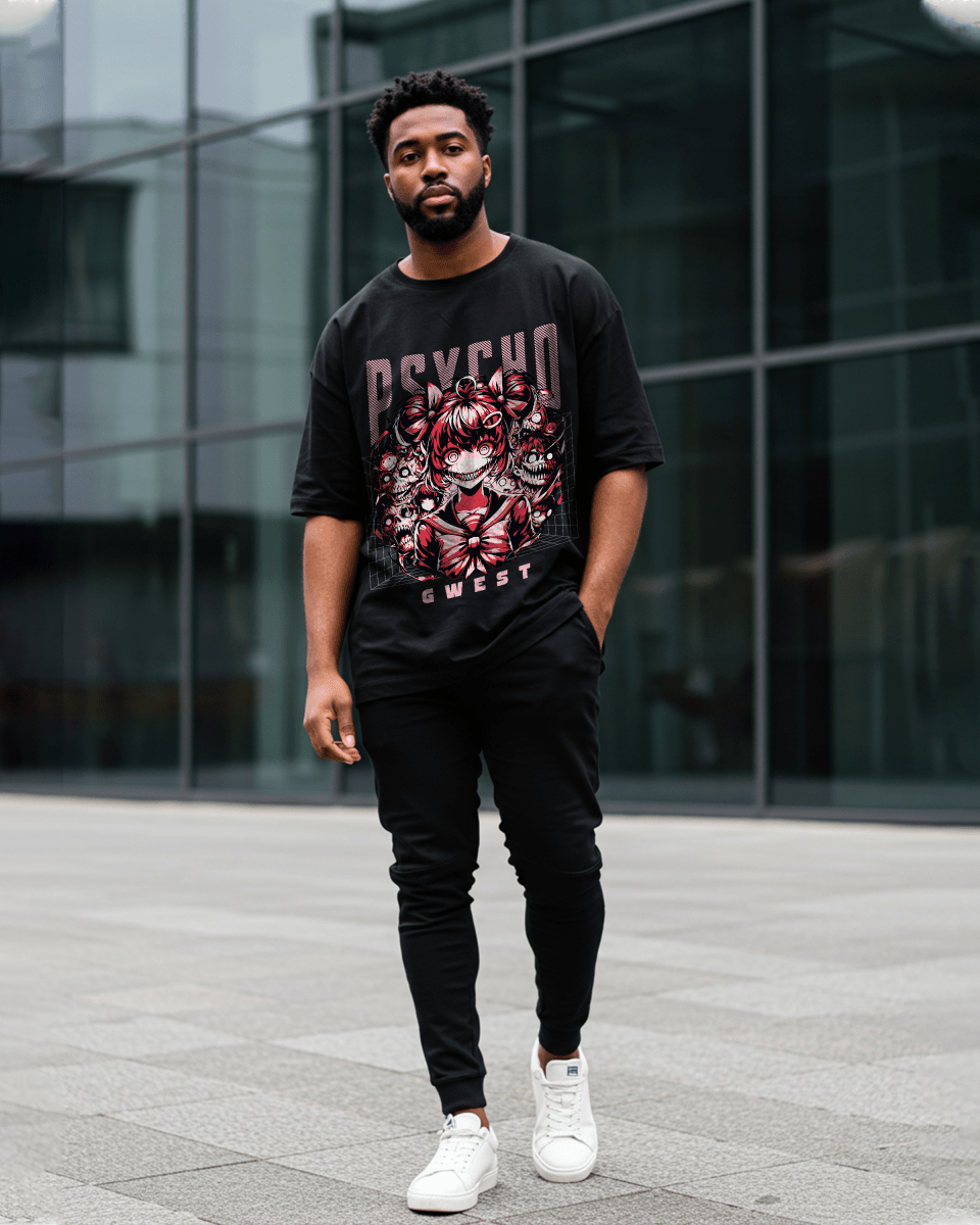 Psycho Madness Oversized T-Shirt - G West