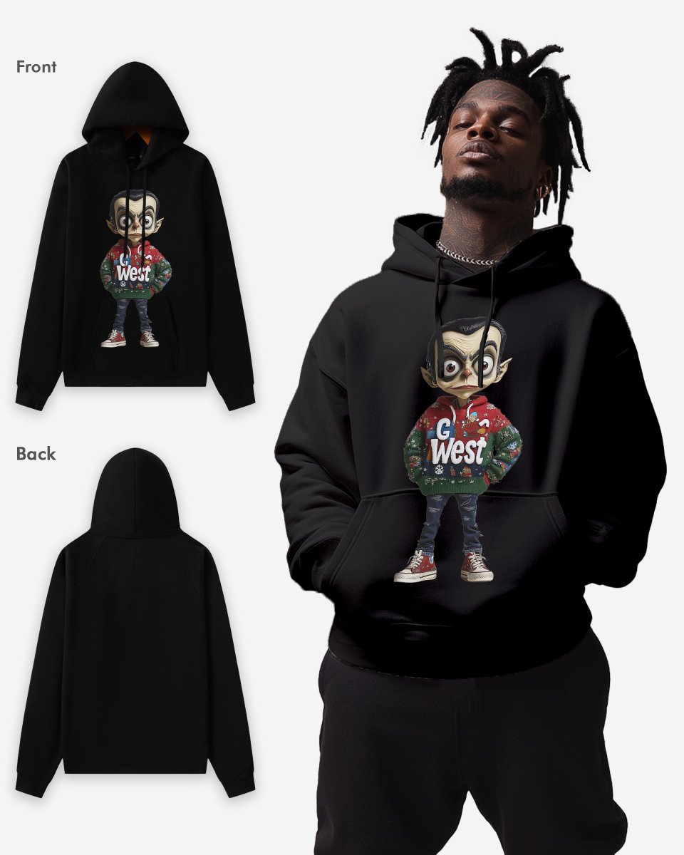 Quirky Claus Hoodie - G West