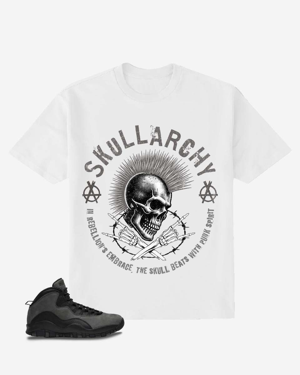 Skull Punk Oversized T-Shirt - G West