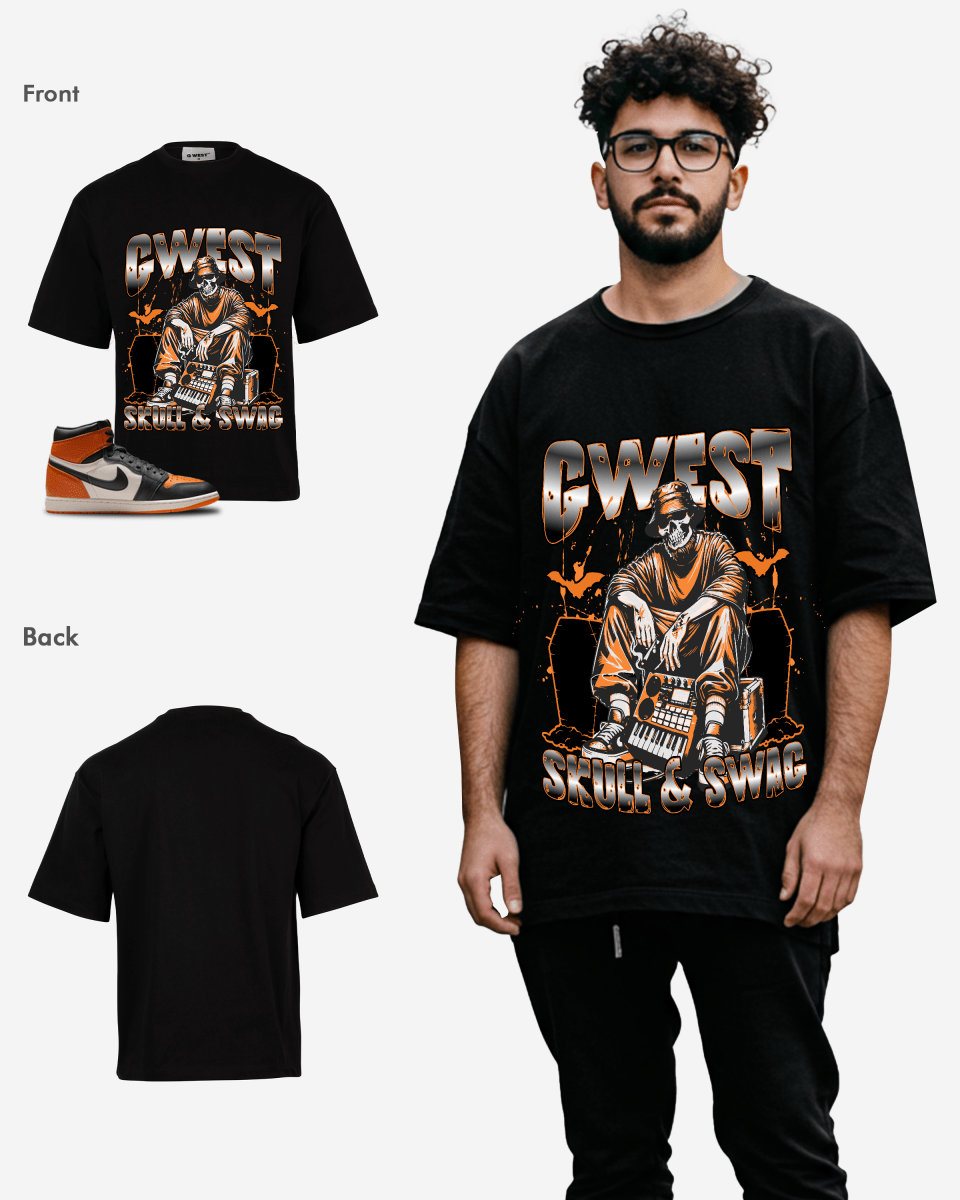Skull & Swag Oversized T-Shirt - G West