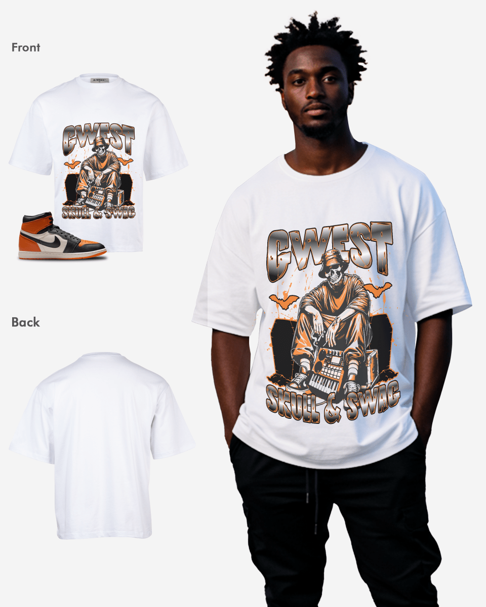Skull & Swag Oversized T-Shirt - G West
