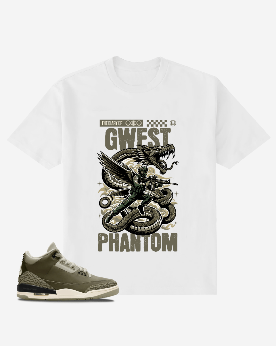 The Diary Of Soldier Oversized T-Shirt - G West