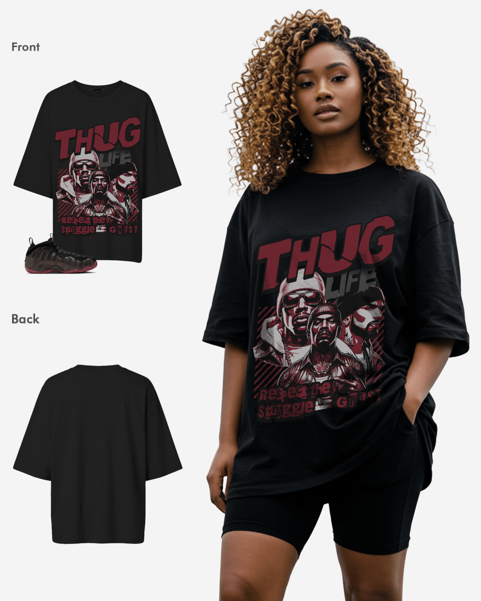 Thug Life Oversized T-Shirt - G West