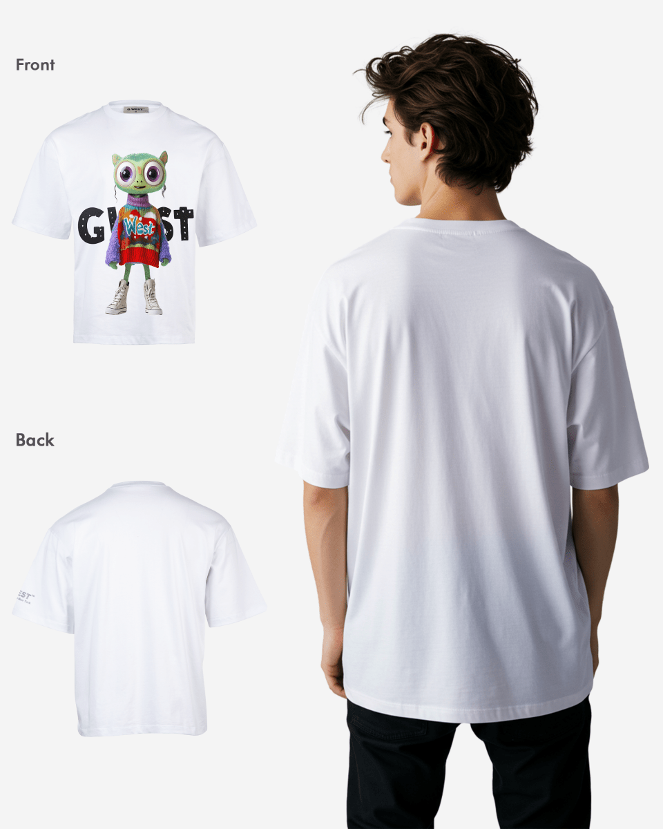 Ugly Xmas Queen Oversized T shirt - G West