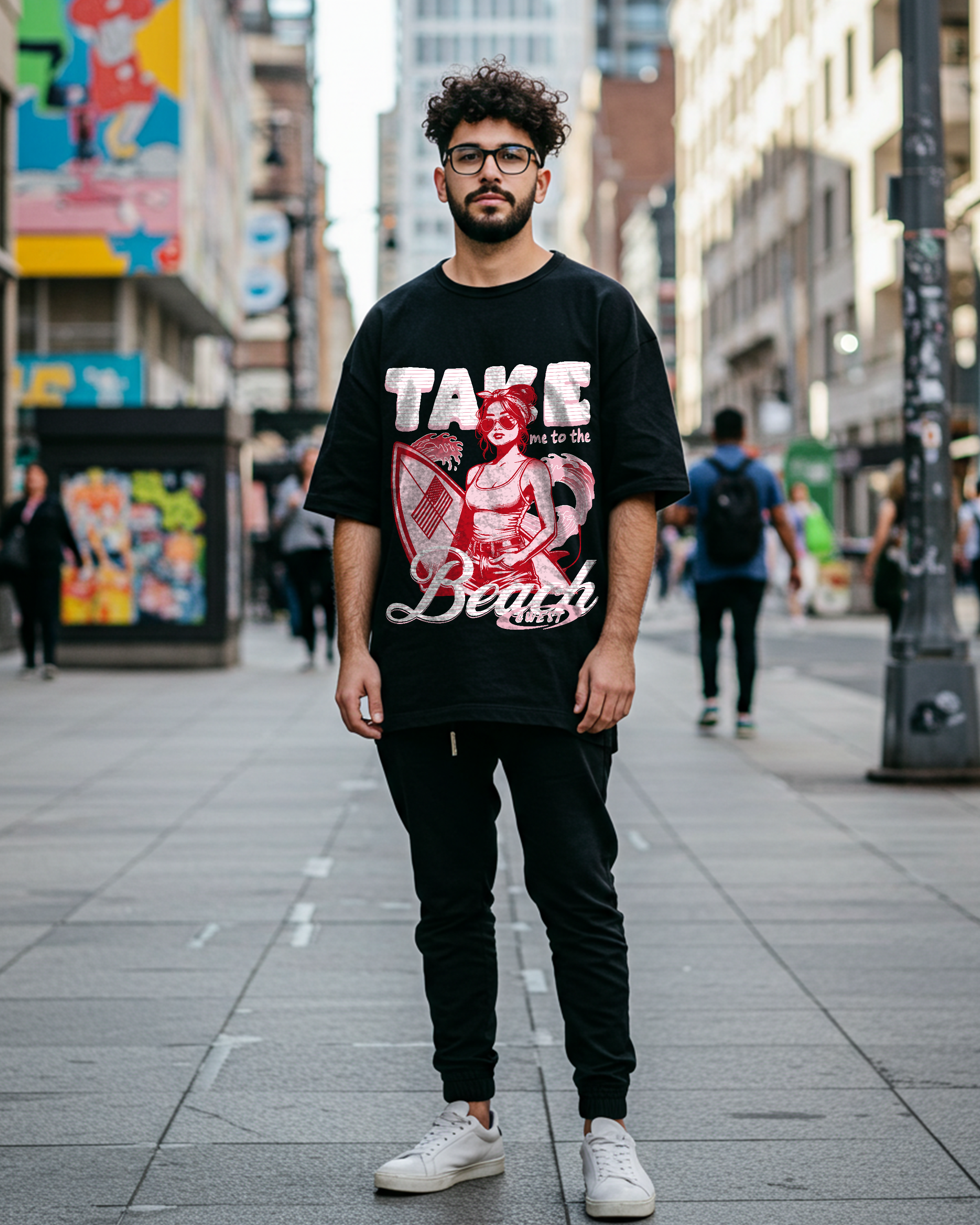 Take Me To The Beach Oversized T-Shirt