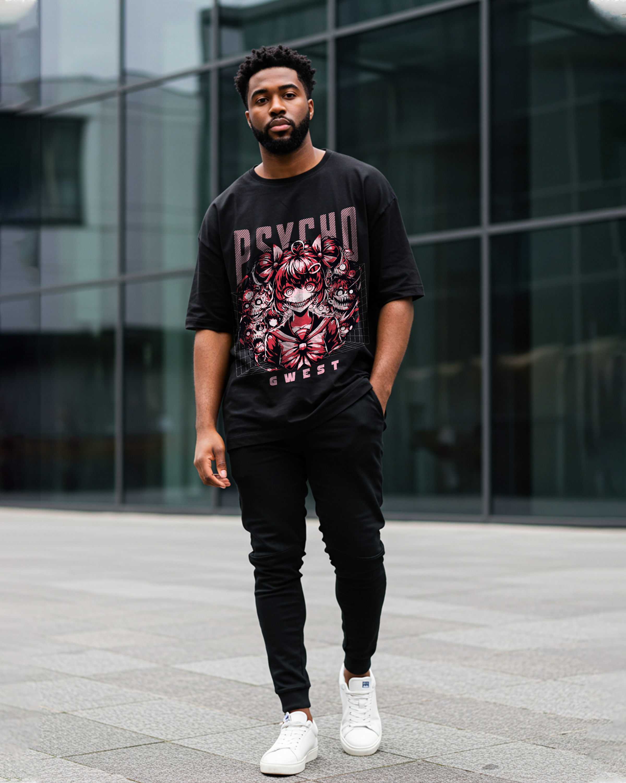 Psycho Madness Oversized T-Shirt