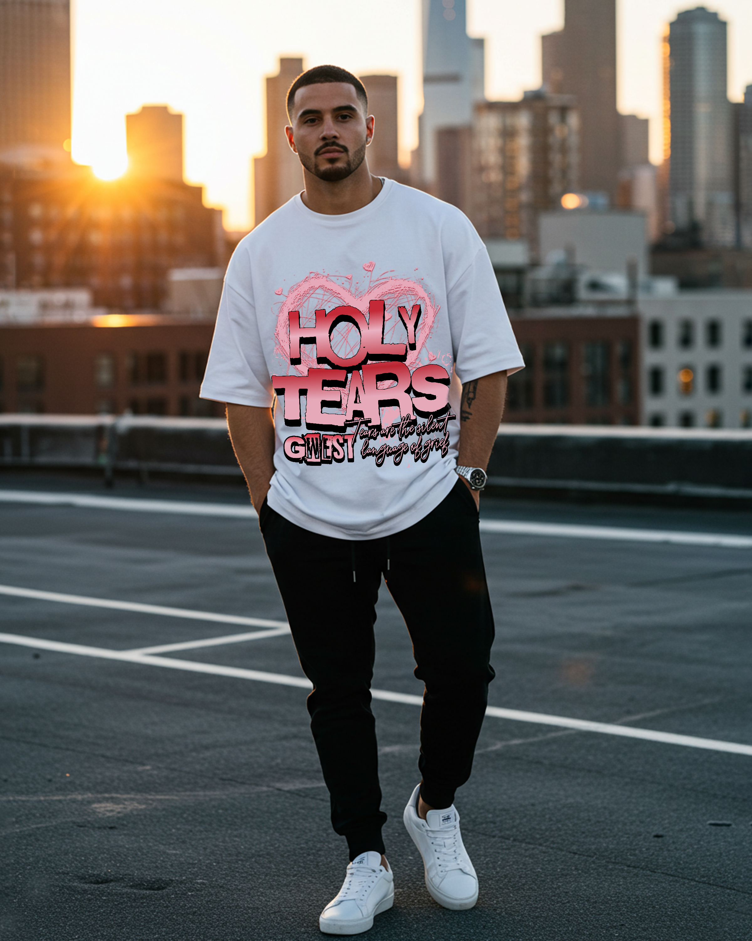 Holy Tears Oversized T-Shirt