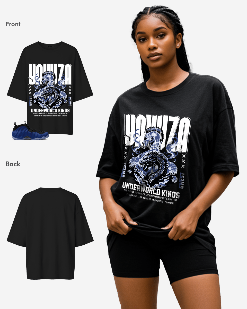 Yakuza Underworld Kings Oversized T-Shirt - G West