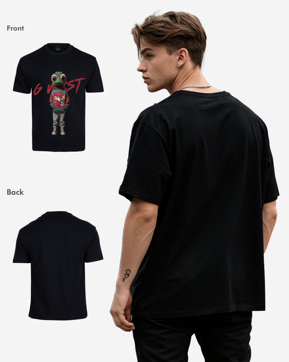 Yule Tide Tyrant Oversized T-Shirt - G West