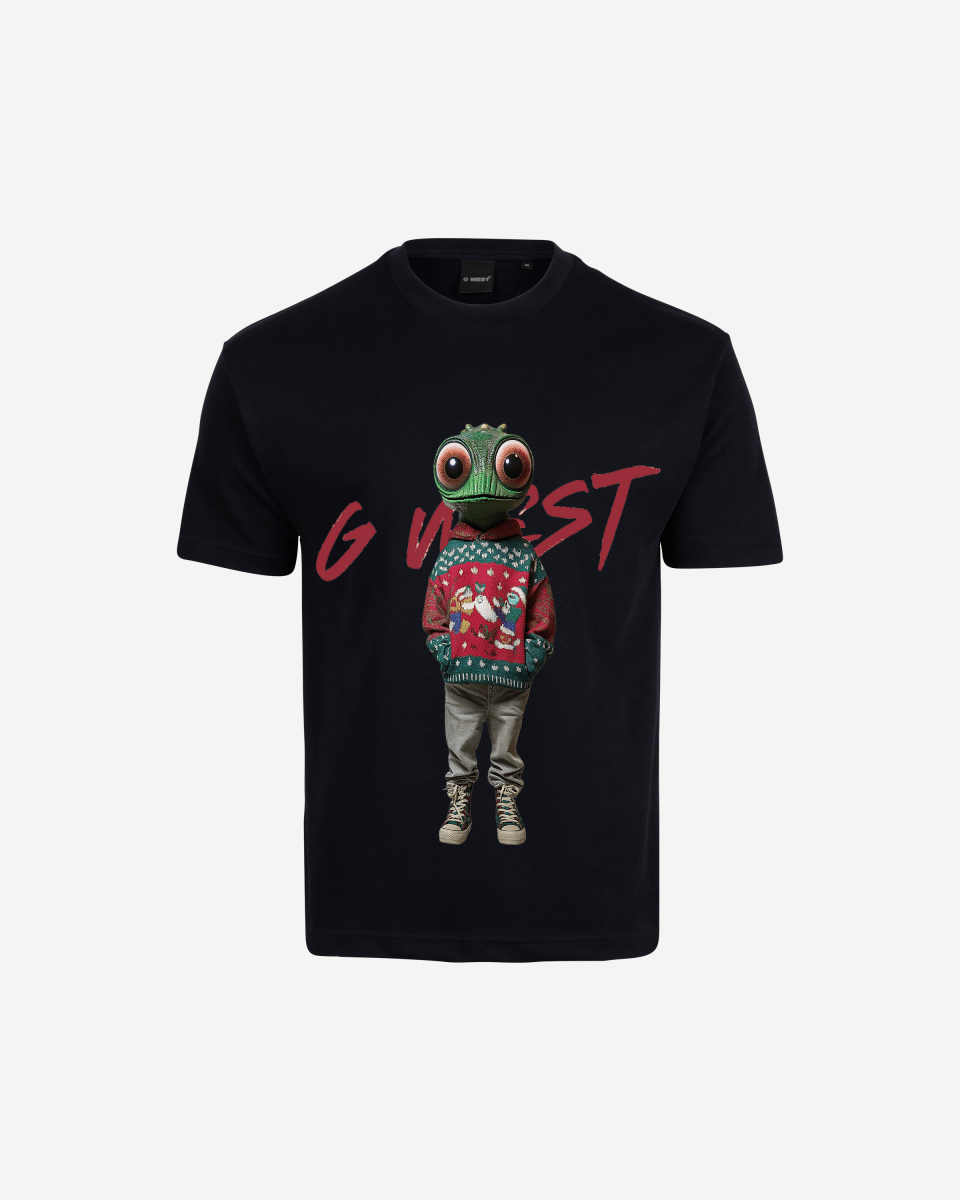 Yule Tide Tyrant Oversized T-Shirt - G West