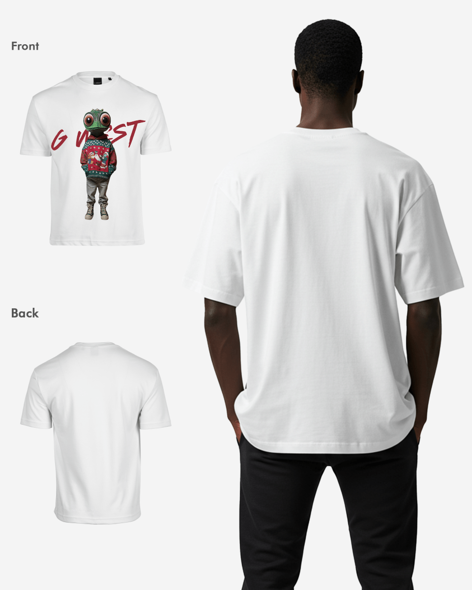 Yule Tide Tyrant Oversized T-Shirt - G West