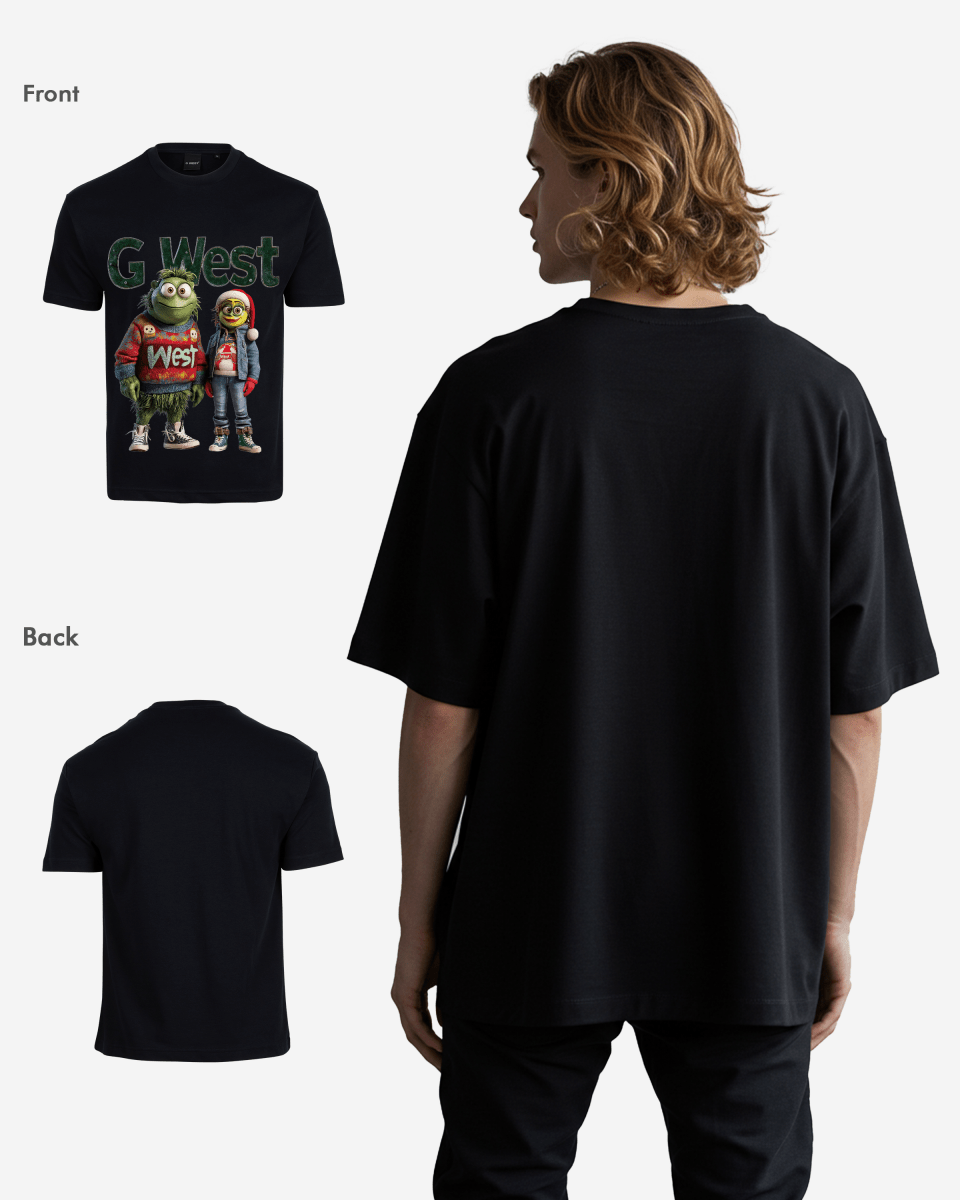 Yuletide Buddies Oversized T-Shirt - G West