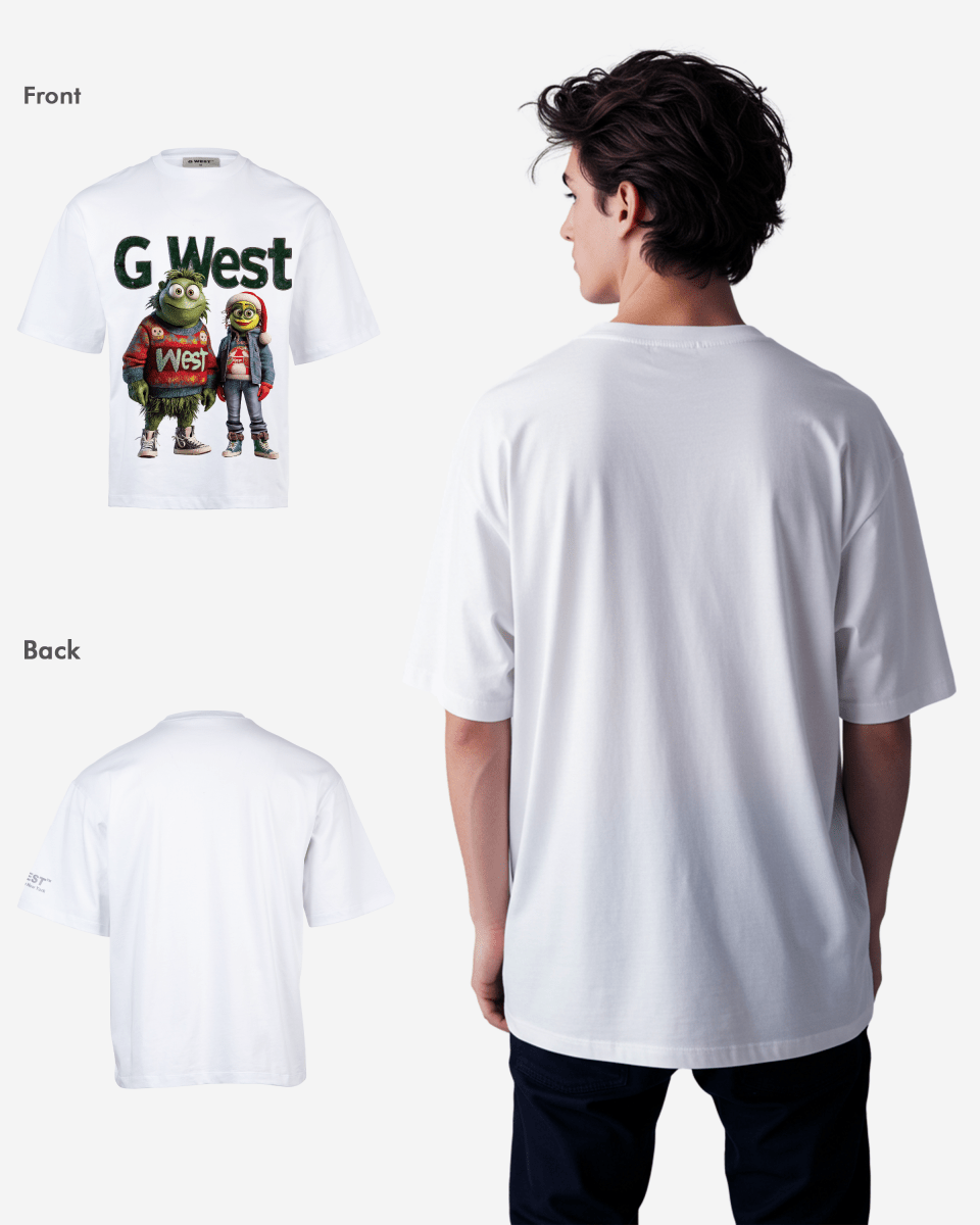 Yuletide Buddies Oversized T-Shirt - G West