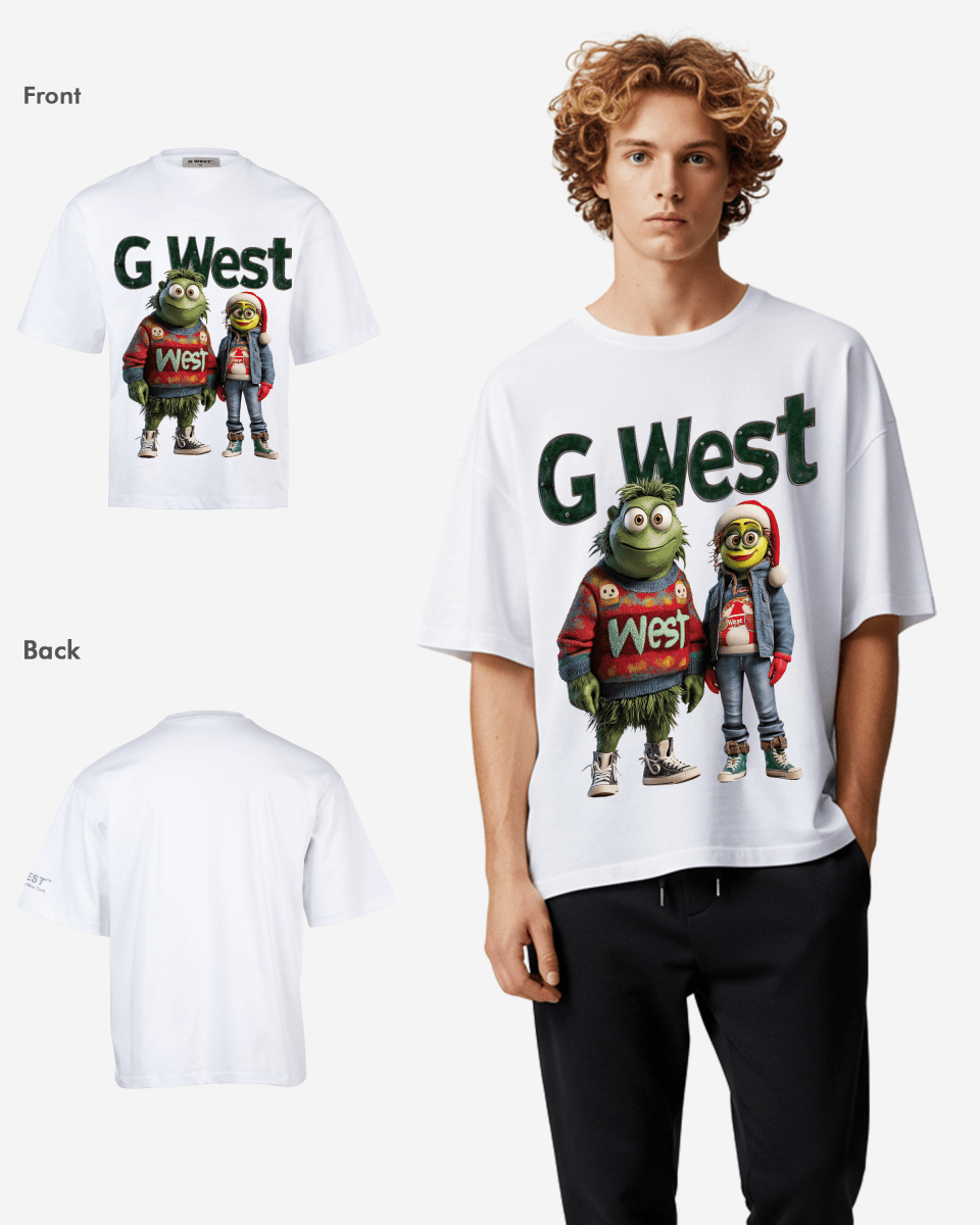 Yuletide Buddies Oversized T-Shirt - G West
