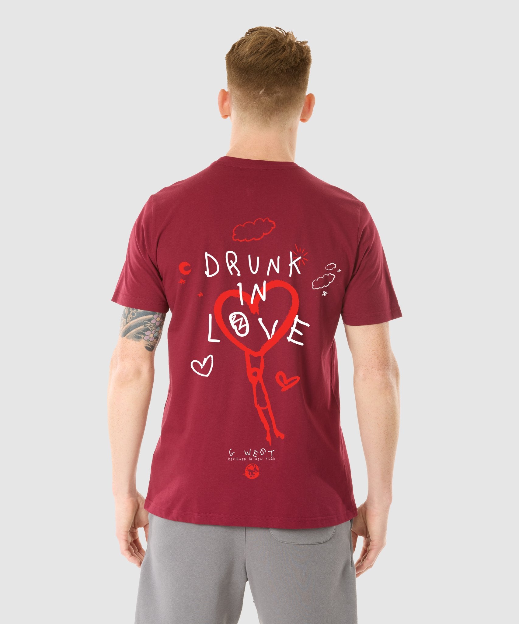 G WEST DRUNK IN LOVE T-SHIRT - 12 COLORS